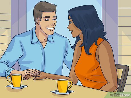 Step 1 Touch them in a casual, almost accidental way.