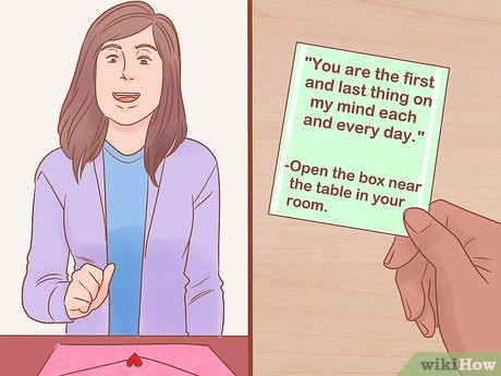 Step 3 Put on a scavenger hunt for her.