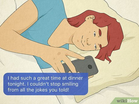 Step 1 Text within an hour of the date if it went well.