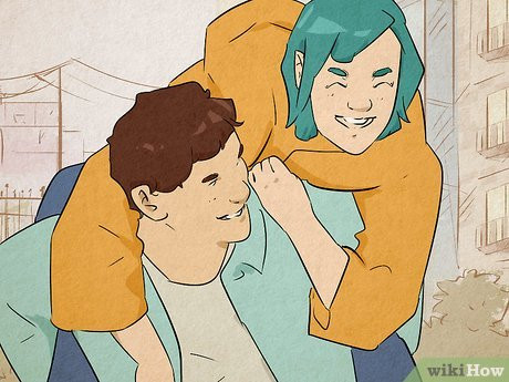 When he sees that you’re carefree, he’ll want to unwind with you.