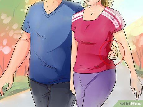 Step 3 Touch your partner non-sexually.