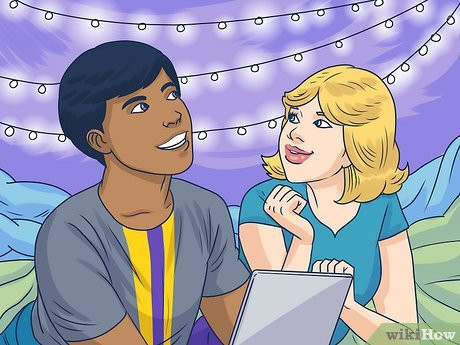 Step 3 Build a blanket fort and hang out in it for the night.