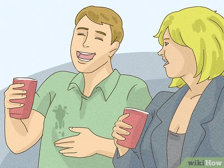 Step 3 Make light of an awkward situation.