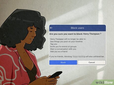 Step 1 Unfollow or block them on social media.